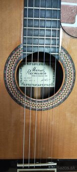 Manuel Raimundo 660E - celomasívna elektroklasická gitara - 2
