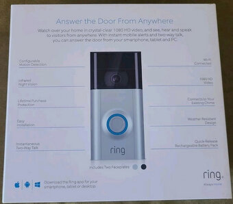 videovratnik Ring Doorbell2 - 2
