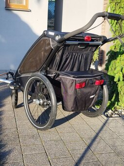 Predám Cyklovozík Thule Chariot Sport1+miminkovník+ MTB osku - 2