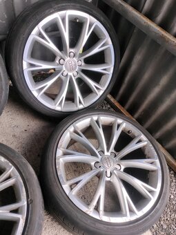 4ks alu disky orig. AUDI 5x112 R19 PNEU 255/35 r19 - 2