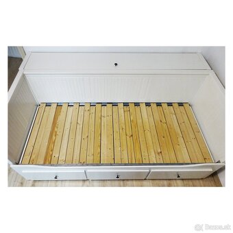 Predám posteľ série HEMNES s úložným dielom na matrac - 2