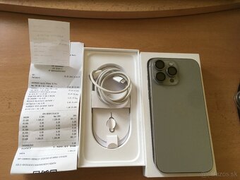 Predám Iphone 16 pro max 256 gb prírodný titán - 2