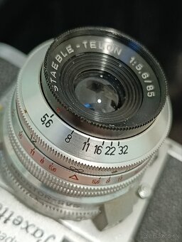 Objektív Staeble Telon 85 mm M39 - 2