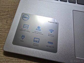Velky 16 palcovy a Kovovy Dell Inspiron 16 5635 s procesorom - 2