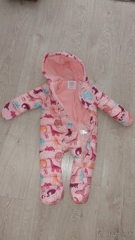 Zimny overal pre dievča 9-12M - 2