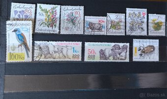 Poštové známky Československo - flóra / fauna - 2