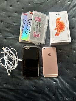 Predám iPhone 6s Plus 32GB – Rose Gold + príslušenstvo - 2