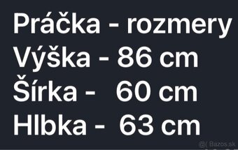 Práčka Whirpull - 2