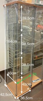 Presklené vitríny - 2