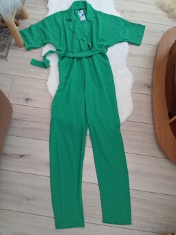 Dámsky zeleny overal M - 2