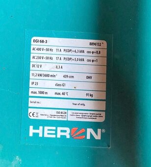 Elektrocentrála HERON AGI 68-3 - 2