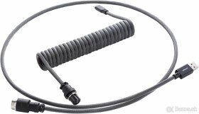 CableMod Pro Coiled Keyboard Cable / Carbon - 2