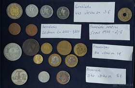 Zbierka mincí - Ázia, Afrika, Indonézia, Latinská Ame (dopl) - 2