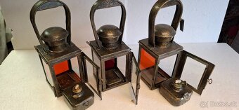 Predam ČSD petrolejove lampáše. - 2