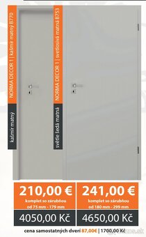Predám interiérové dvere - 2