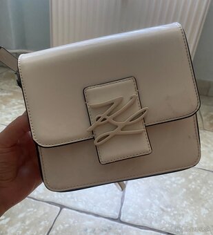 Biela kabelka Karl Lagerfeld - 2