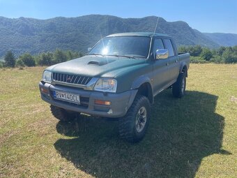 L200 2.5TD 73kw | rám OK, veľký servis, nové listové perá - 2