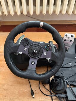 Predám volant Logitech G920 + pedále + radiaca páka - 2