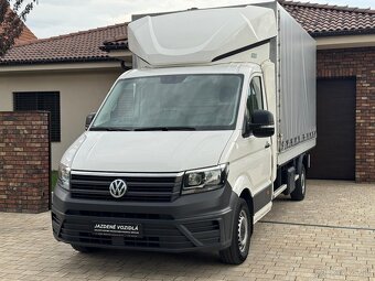 Volkswagen Crafter plachta 8paliet,130kw,Ťažné zariadenie - 2