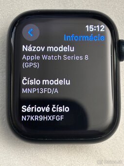 Apple Watch S8 GPS 45mm Alu Midnight - 2