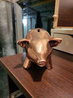 Predám starožitnú prasiatkovú pokladničku - 2