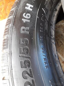 225/55 r16 zimne pneumatiky continental - 2