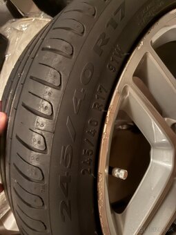 Alu disky s pneumatikami 17´ - 2