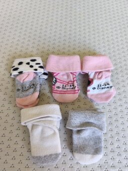 Dievčenské ponožky, 5 párov - 2