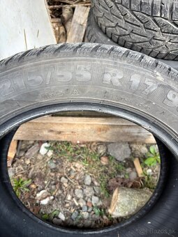 Predám pneumatiky 215/55/R17 - 2