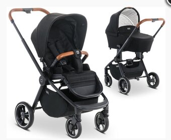 Kočík MOON Resea S - black 2-komb. - 2
