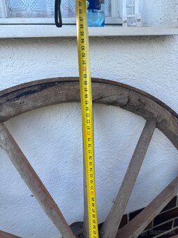Drevené kolesá na záhradu - 90 cm - 2