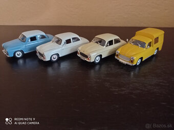 4x Legendarne automobily čssr FSO Syrena 1:43 , 1/43 - 2