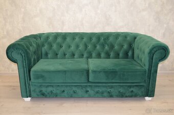 Chesterfield sedačky a kreslá - 2