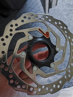 Brzdový kotúč 160 mm center lock shimano smrt10s - 2