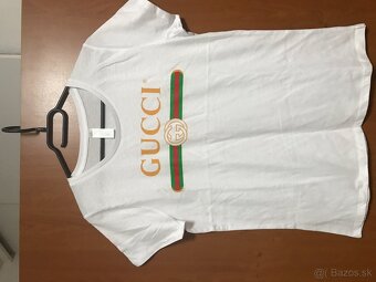 NOVÉ GUCCI white damske tricko S/M - 2