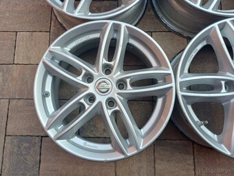 Orig. hliníkové disky Nissan R16, 5x114,3 - 2