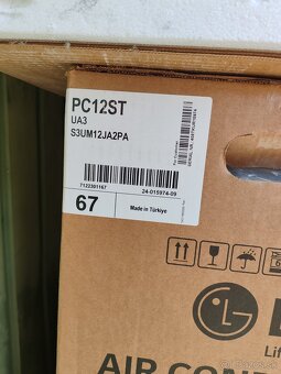 Predam novu klimatizaciu LG PC12ST 3,5kw cena 600€ - 2
