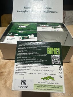 Zelený jačmeň GW bio - 2