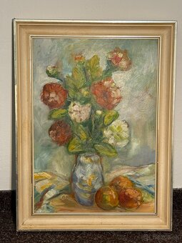 Starožitný maľovaný obraz - 2