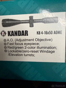 Puškohľad paralax 4-16x50 - 2