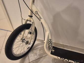 Kolobežka MASTER 16-12 biela-čierna - 2