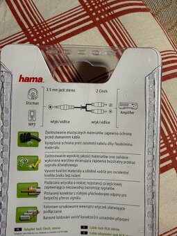 3,5mm jack 2x cinch - 2