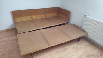 Posteľ s bočnicou + posteľ - 2