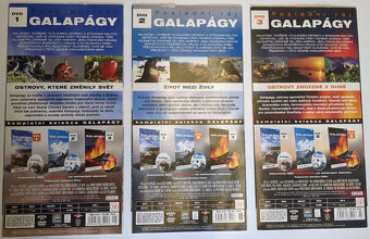 DVD filmy rôzne: Galapágy/ Oceán/ Divočina + Muzikál - 2
