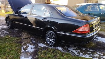 Nahradne diely Mercedes w220 s500 - 2