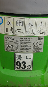 Turbo power motor Florabest FGH 710 A1 - 2