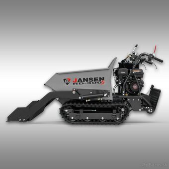 Benzínový minidumper JANSEN RD-300s s lyžicou - 2