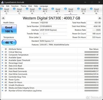 SanDisk Externý SSD disk 4TB Extreme Portable (R1050 / W1000 - 2