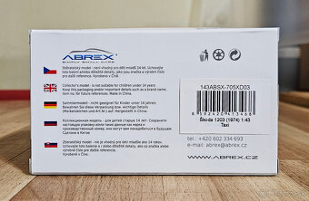 Abrex 1:43 Škoda 1203 Taxi Oranžová - 2