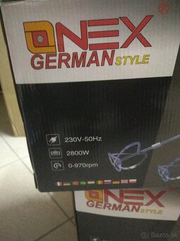 Stavebné miešadlo 2800 W s reguláciou otáčok-nové - 2